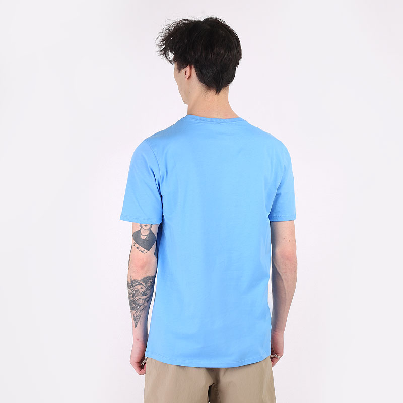 мужская голубая футболка Jordan Jumpman Air Tee AH5296-412 - цена, описание, фото 3